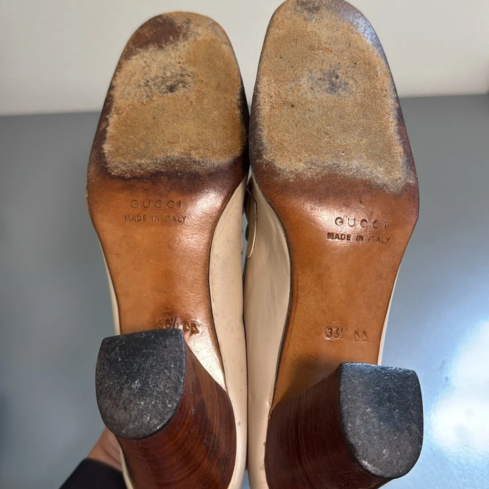 Vintage Gucci Heel Loafers - Picture 8 of 11